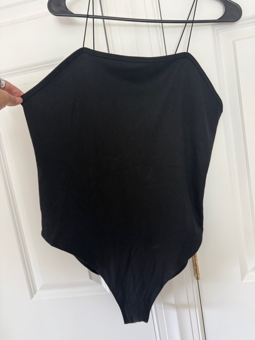 wild fable Black Strappy Bodysuit